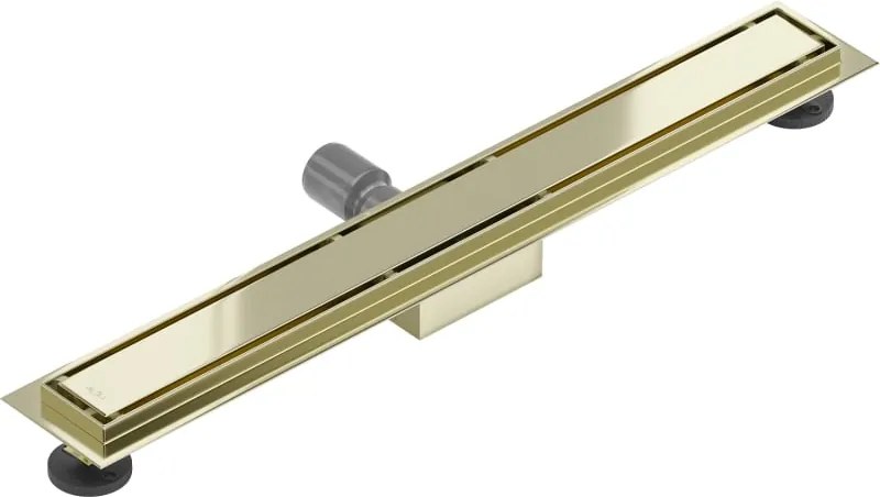 Mexen Flat M13 odpływ liniowy 2w1 60 cm, złoty - 1510060-15