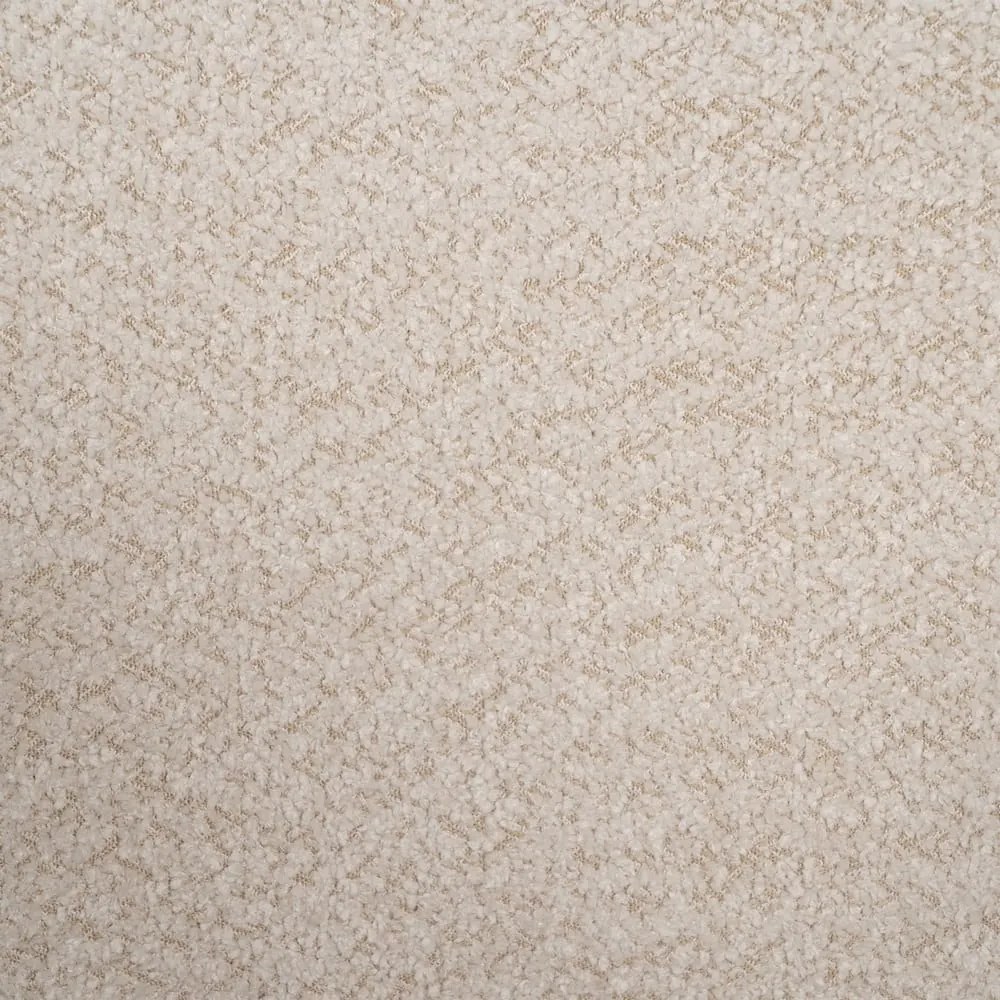 Beżowy fotel z materiału bouclé – Ixia