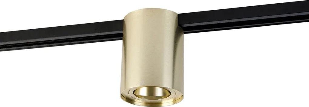 Nowoczesny reflektor szynowy jednofazowy złoty - Rondoo Up