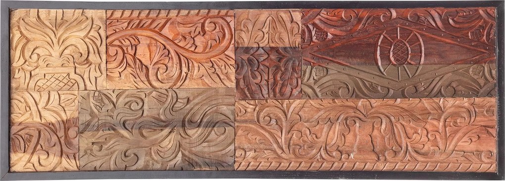 Dekoracja ścienna Carvato 125x44x4 cm