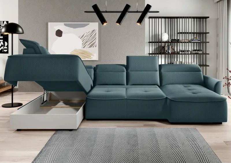 Narożnik MURILLO XL z elektryczną regulacją siedziska WERSAL