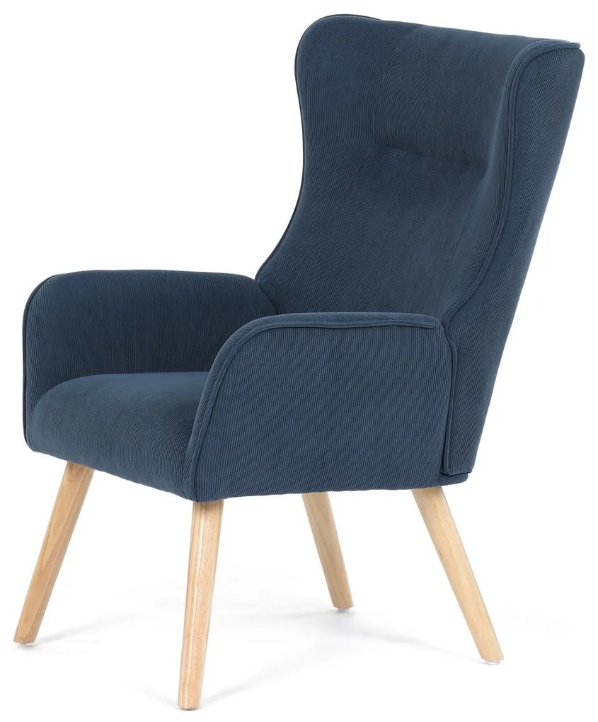 Fotel na uszach BLUE2, niebieski