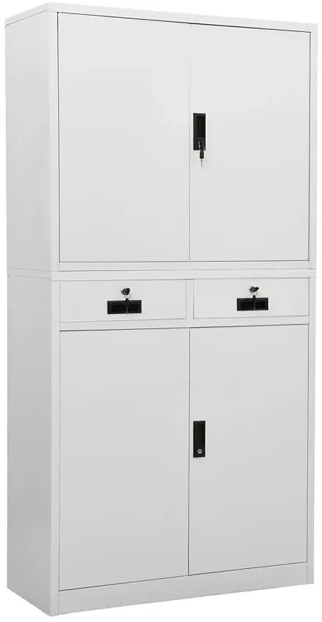 Stalowa szafa biurowa na dokumenty i segregatory R1-A89