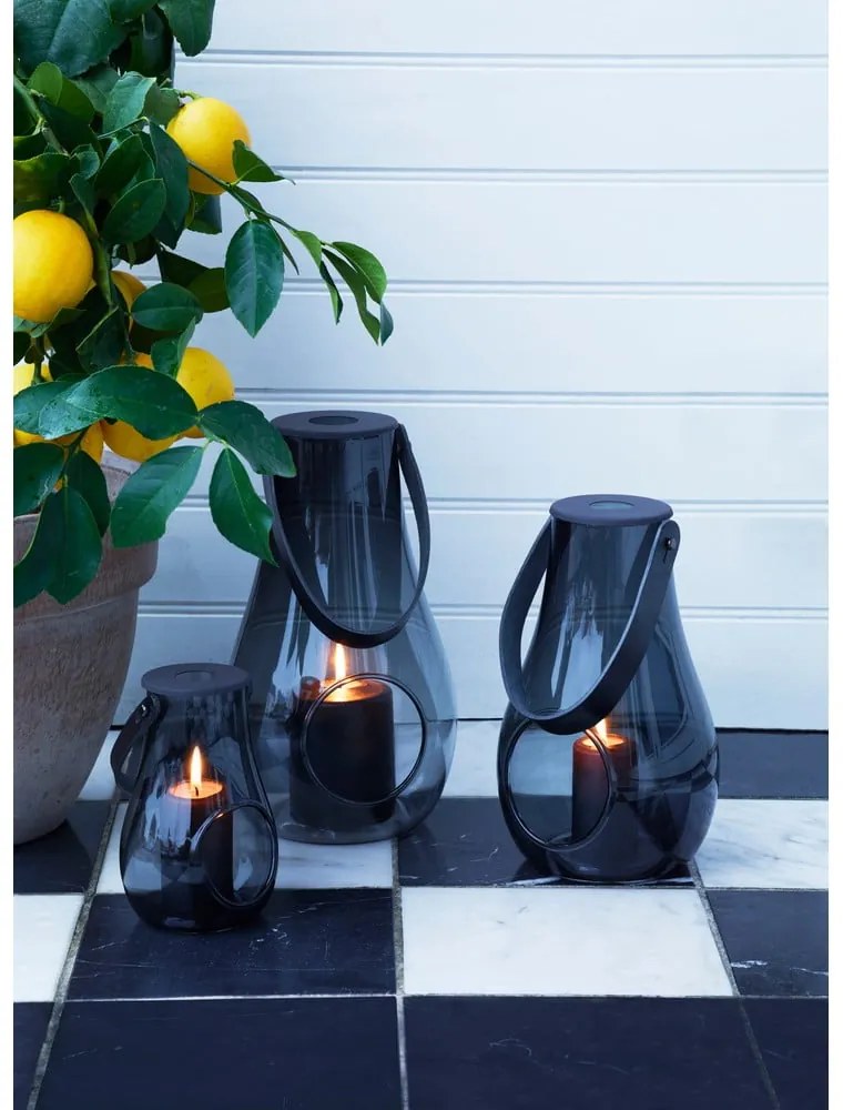 Szklany lampion Design with Light – Holmegaard