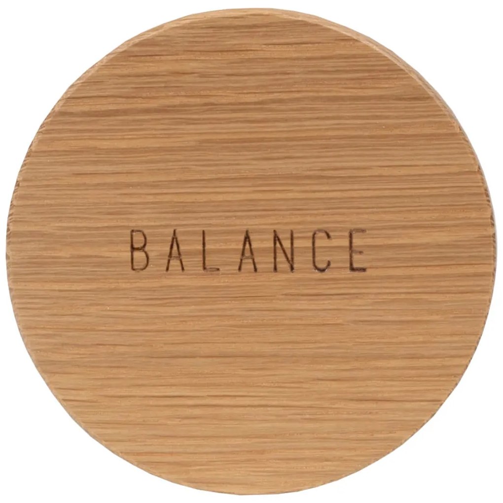 Szklana świeca zapachowa BALANCE