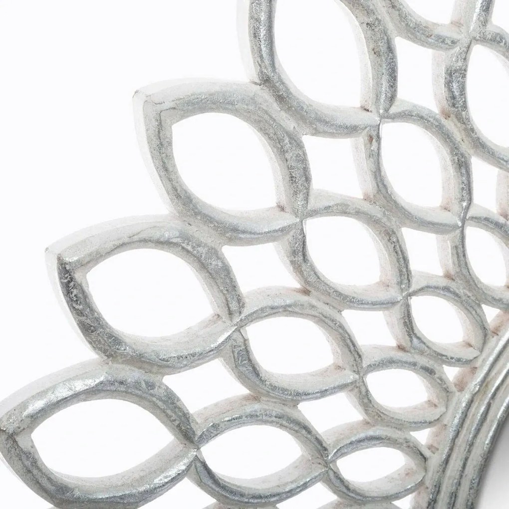 Lustro dekoracyjne FLOWER, Ø 90 cm, ozdobna rama