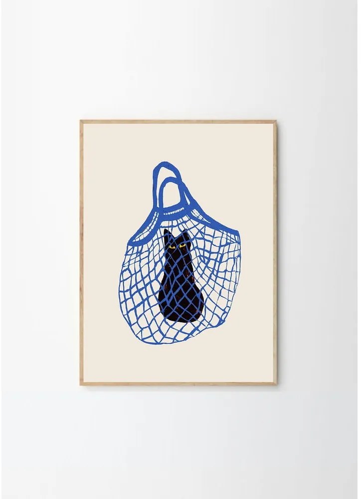 Plakat 30x40 cm The Cat’s In The Bag – Chloe Purpero Johnson – The Poster Club