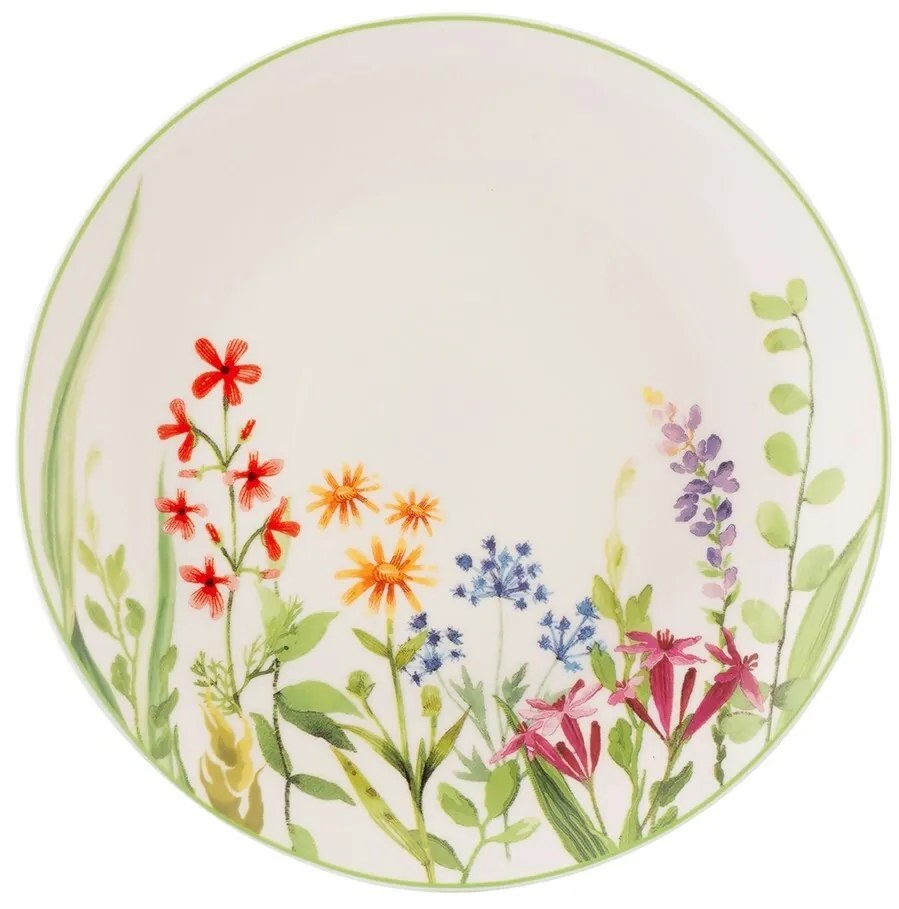 Altom Porcelanowy talerz deserowy Nature Awakening 20 cm