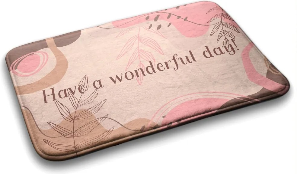 Dywanik antypoślizgowy do łazienki Dywanik antypoślizgowy do łazienki Geometryczne wzory