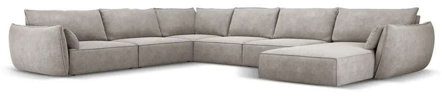 Jasnoszary narożnik (lewostronny) Vanda – Mazzini Sofas