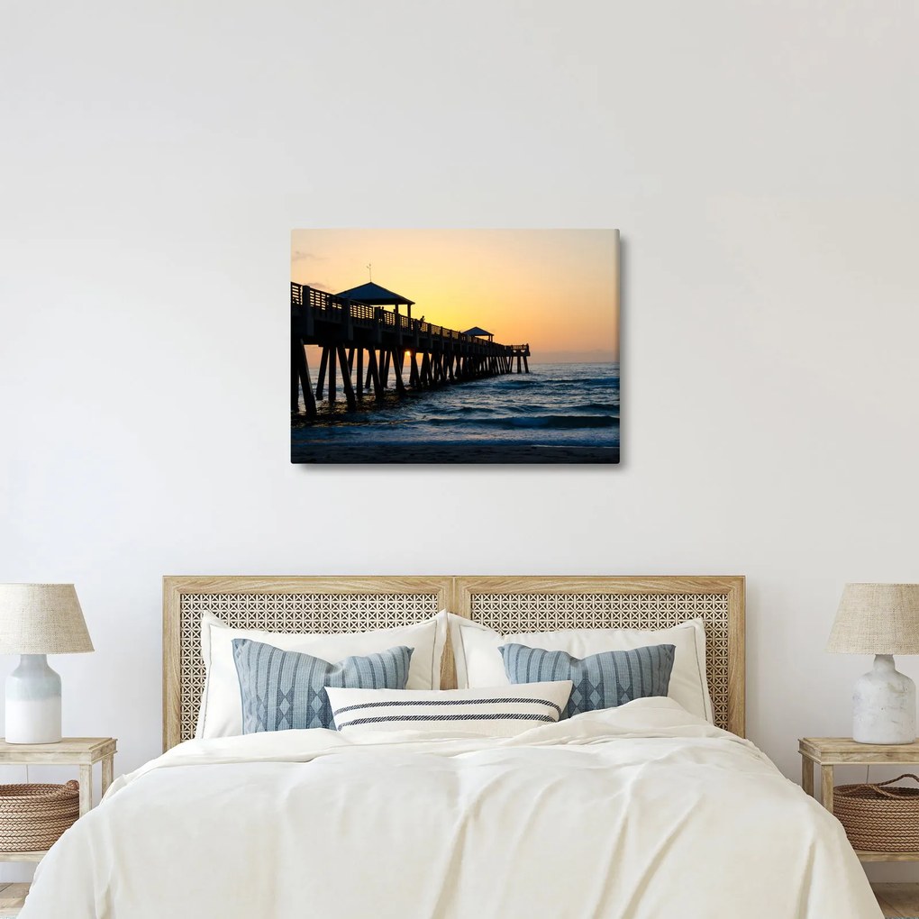 Obraz na plaży (70x50 cm)