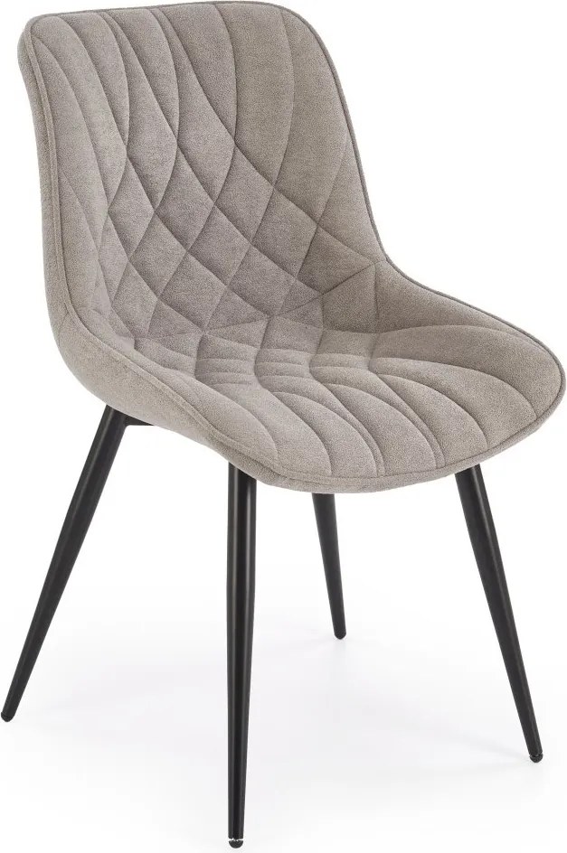 Krzesło do jadalni z ozdobnymi przeszyciami K567 Halmar