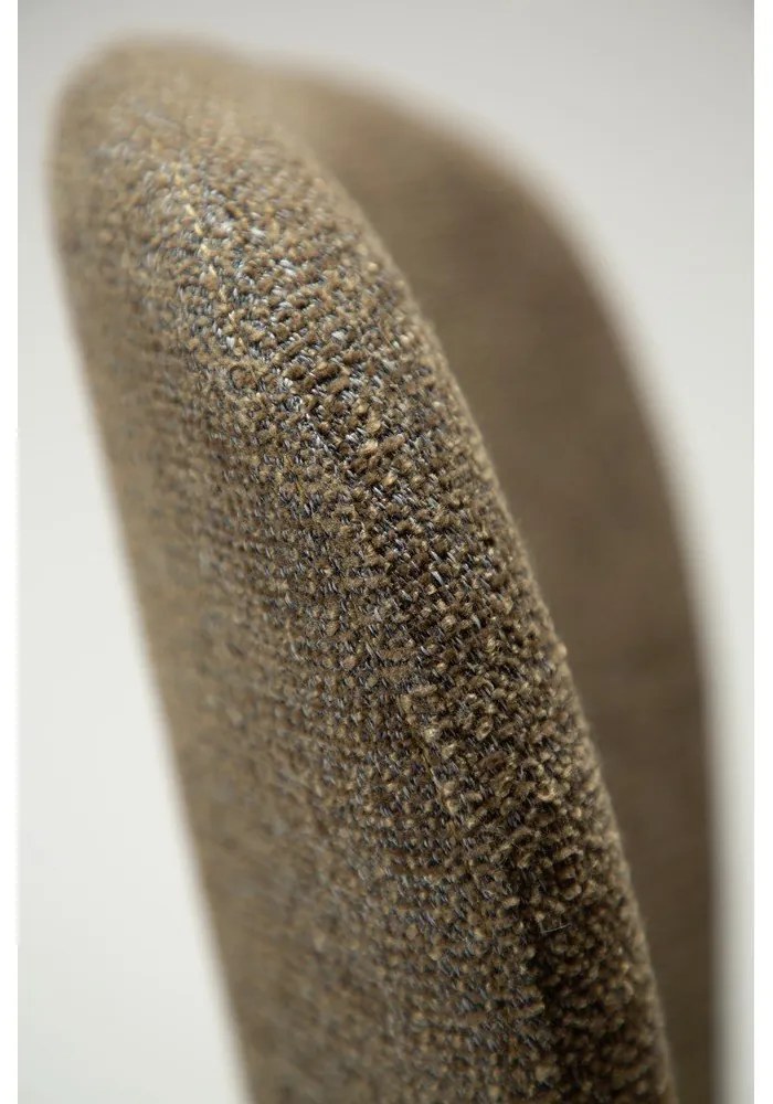 Tapicerowane krzesło w kolorze khaki Heap – DAN-FORM Denmark