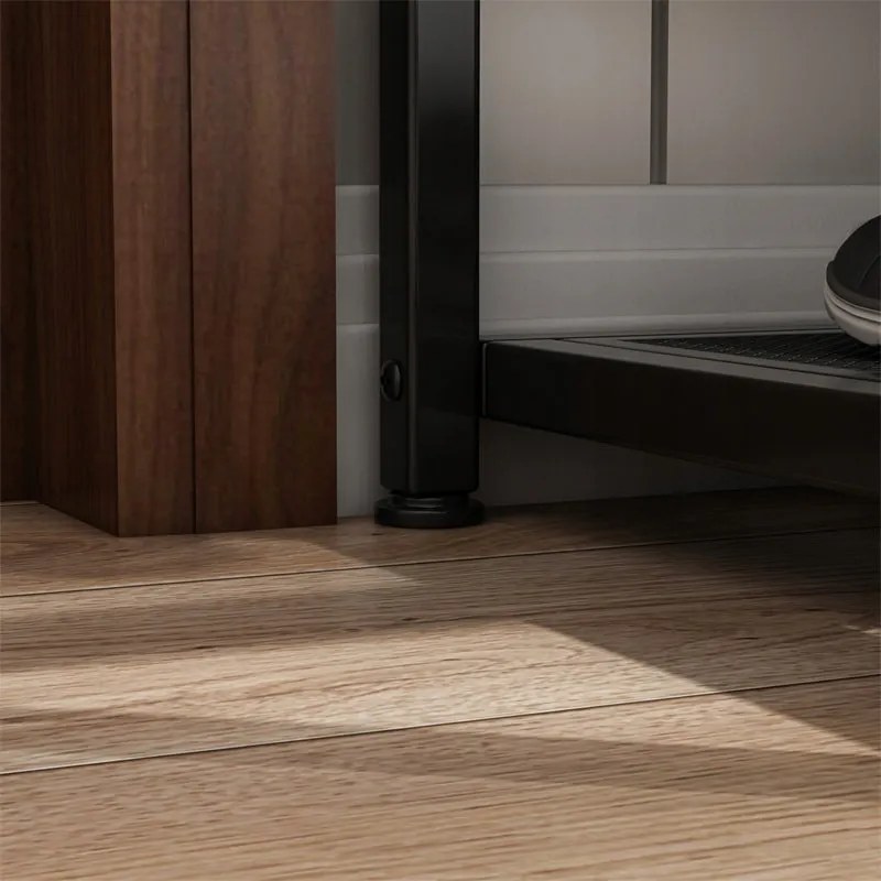 Szafka na buty – 100 x 30 x 45 cm, styl industrialny loft, z 2 półkami