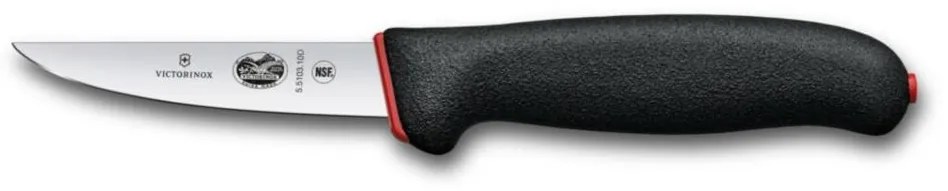 Victorinox - Nóż kuchenny do warzyw DUAL GRIP 10 cm czarny