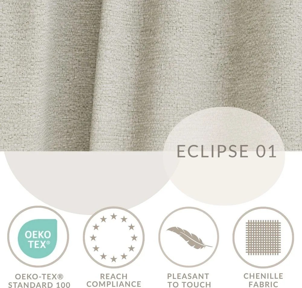 Kremowe tapicerowane łóżko dwuosobowe ze schowkiem i stelażem 140x200 cm Maumere – Maison de Rêve