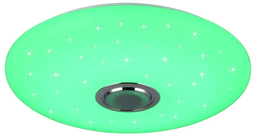 Biała lampa sufitowa LED ø 58 cm Musica – Trio
