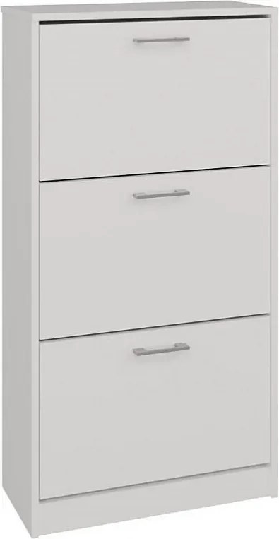 Szafka na obuwie PAULA  | Biała |60x28x116 | Nowoczesna, Elegancka szafka na obuwie