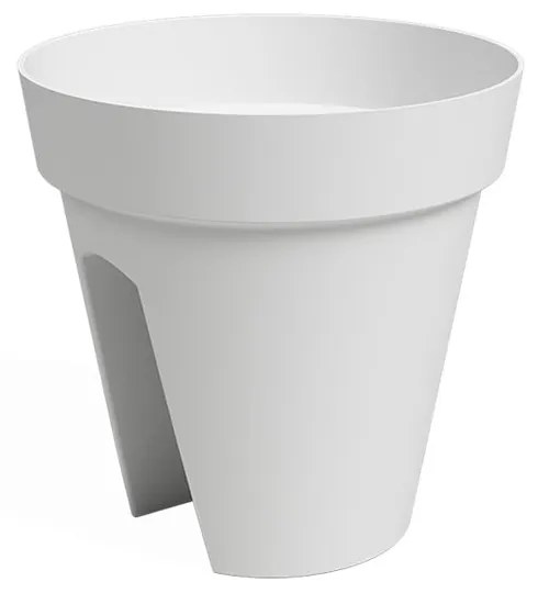 Doniczka na balustradę z plastiku z recyklingu ø 30 cm Capri – Artevasi