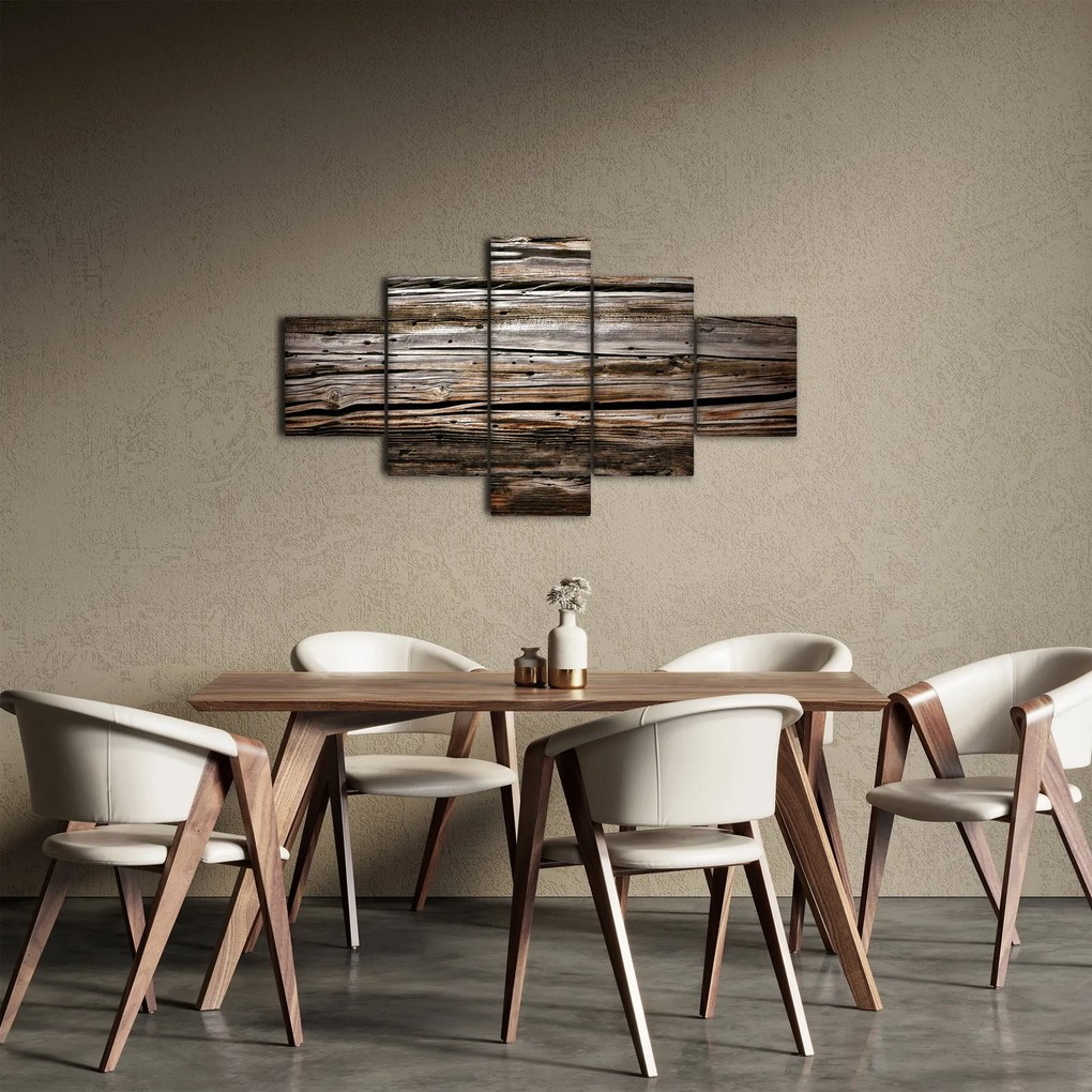 Obraz - drewno sezonowe (125x70 cm)