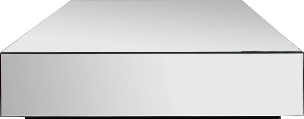 Stolik kawowy z MDF z lustrem - PRISMELIO