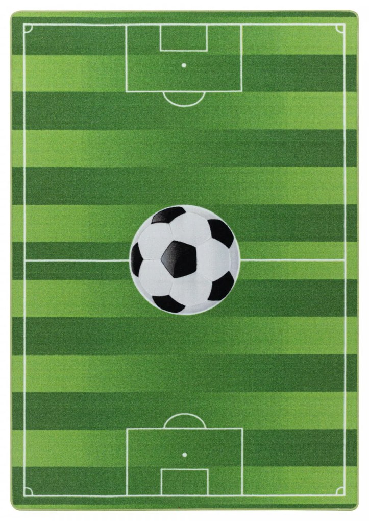 Dywan dziecięcy Play boisko zielony 100 cm x 150 cm