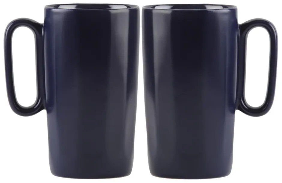Niebieskie kamionkowe kubki zestaw 2 szt. 330 ml Fuori – Vialli Design