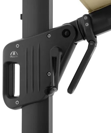 LIFE 300 x 400 cm – huśtawka ogrodowa z bocznym drążkiem : Substancja Desen - 822