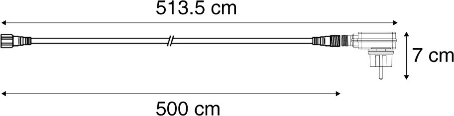 Sterownik LED 12V 15W czarny IP44 - Voltaire