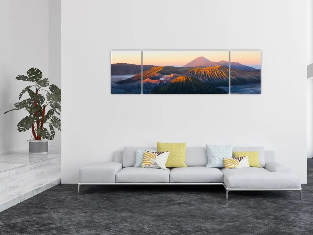 Obraz góry Bromo w Indonezji (170x50 cm)