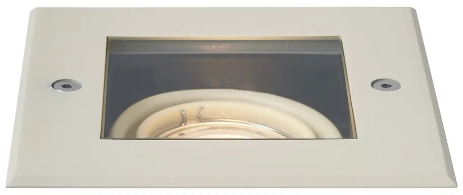 Zewnetrzna Nowoczesny reflektor gruntowy beżowy GU10 50 mm obrotowy i przechylny IP65 - Oneon Nowoczesny Oswietlenie zewnetrzne