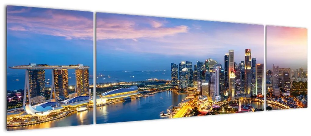 Obraz - Singapur, Azja (170x50 cm)