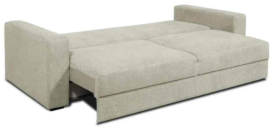 Beżowa sofa rozkładana 238 cm Resmo – Scandic