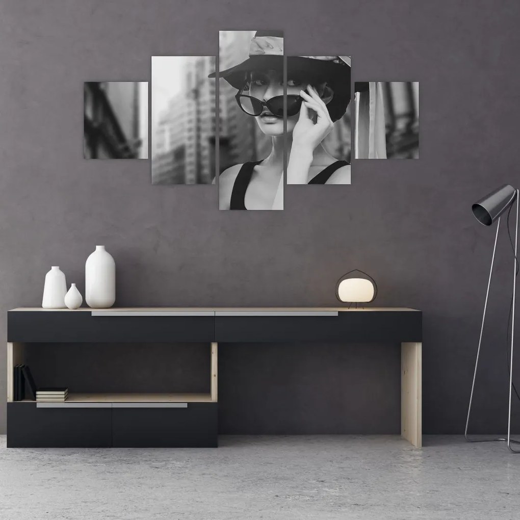 Obraz kobiety (125x70 cm)