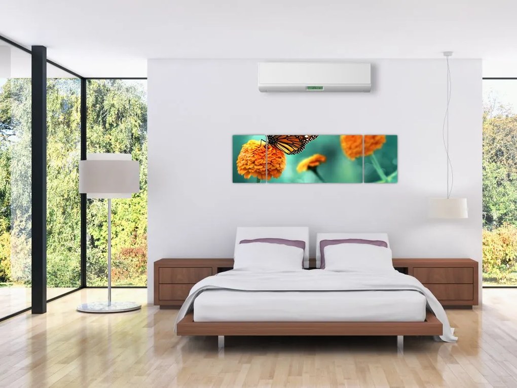 Obraz motyla (170x50 cm)