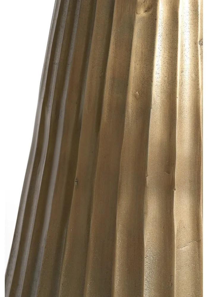 Okrągły stół w kolorze brązu z blatem w dekorze marmuru ø 100 cm Rianne – Light & Living