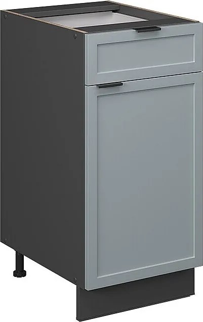 Szafka dolna do kuchni jasnoniebiesko-szary 40x51.6x82 fame-line