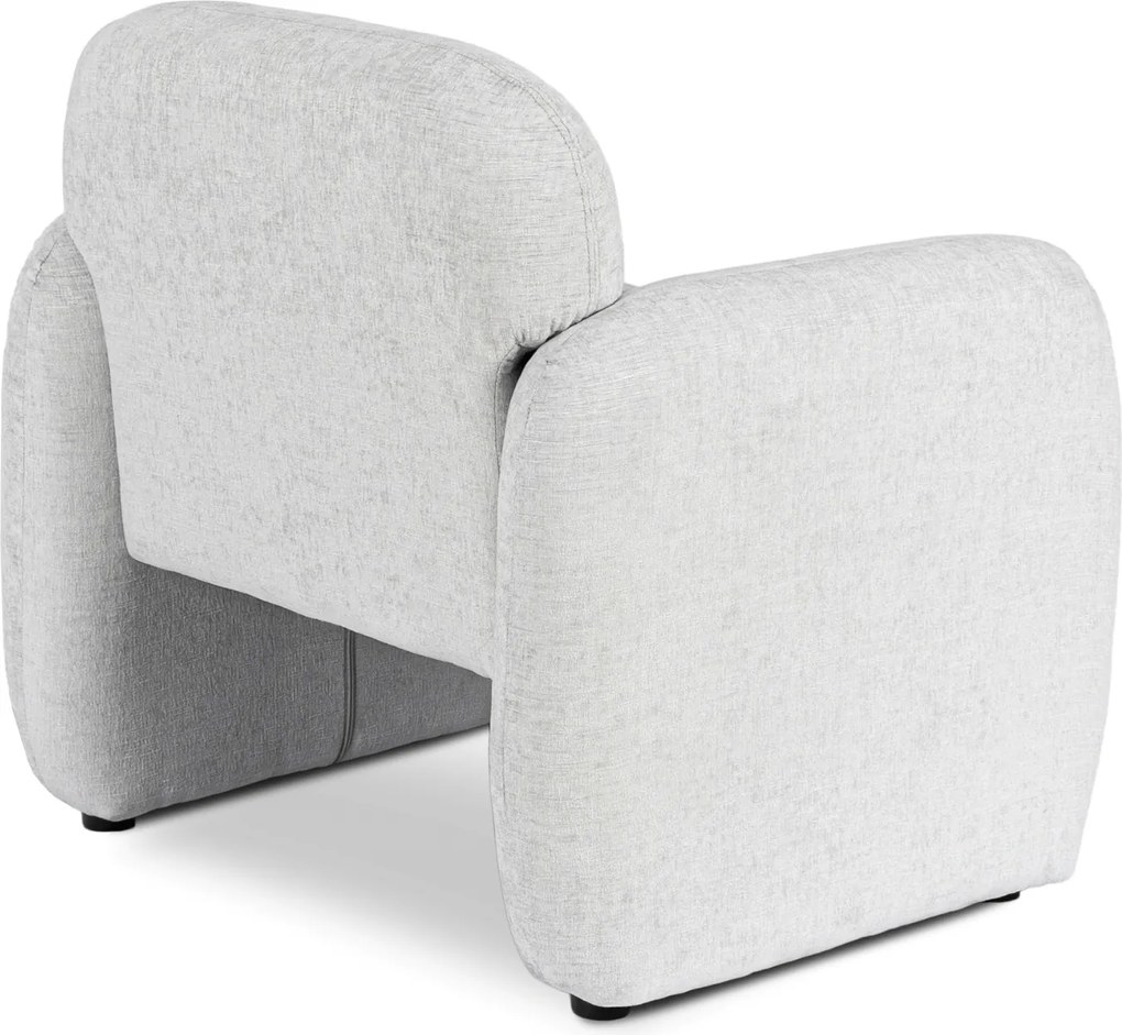 Fotel Wypoczynkowy do Salonu TOGO Szary Nowoczesny