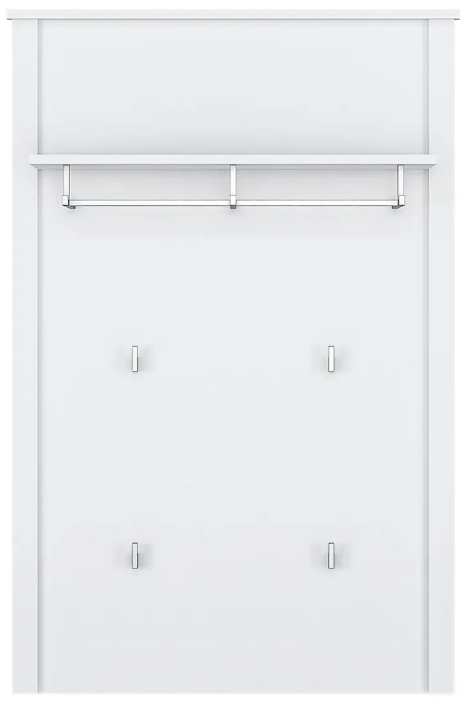 Wieszak panelowy OLJE 80, biały