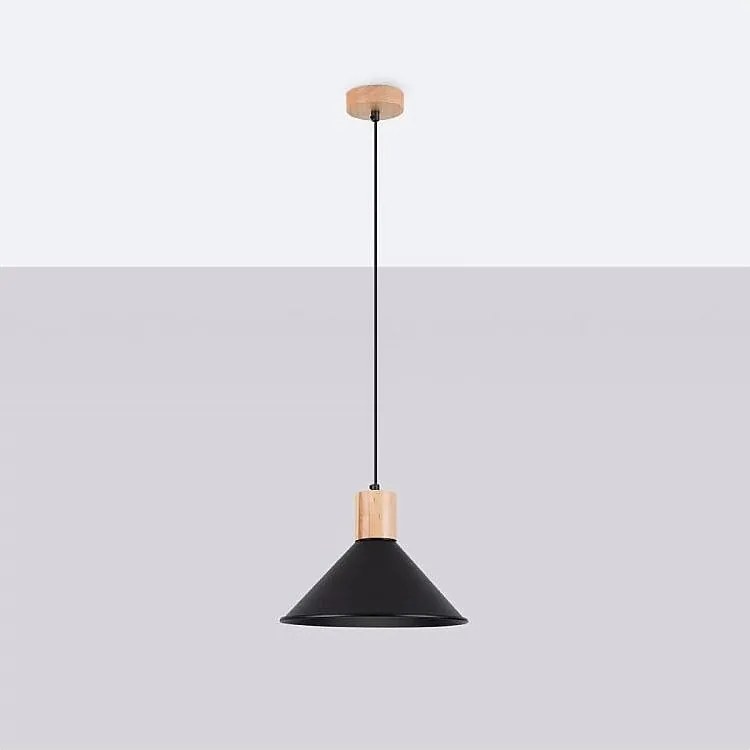 Lampa wisząca JAGA czarna