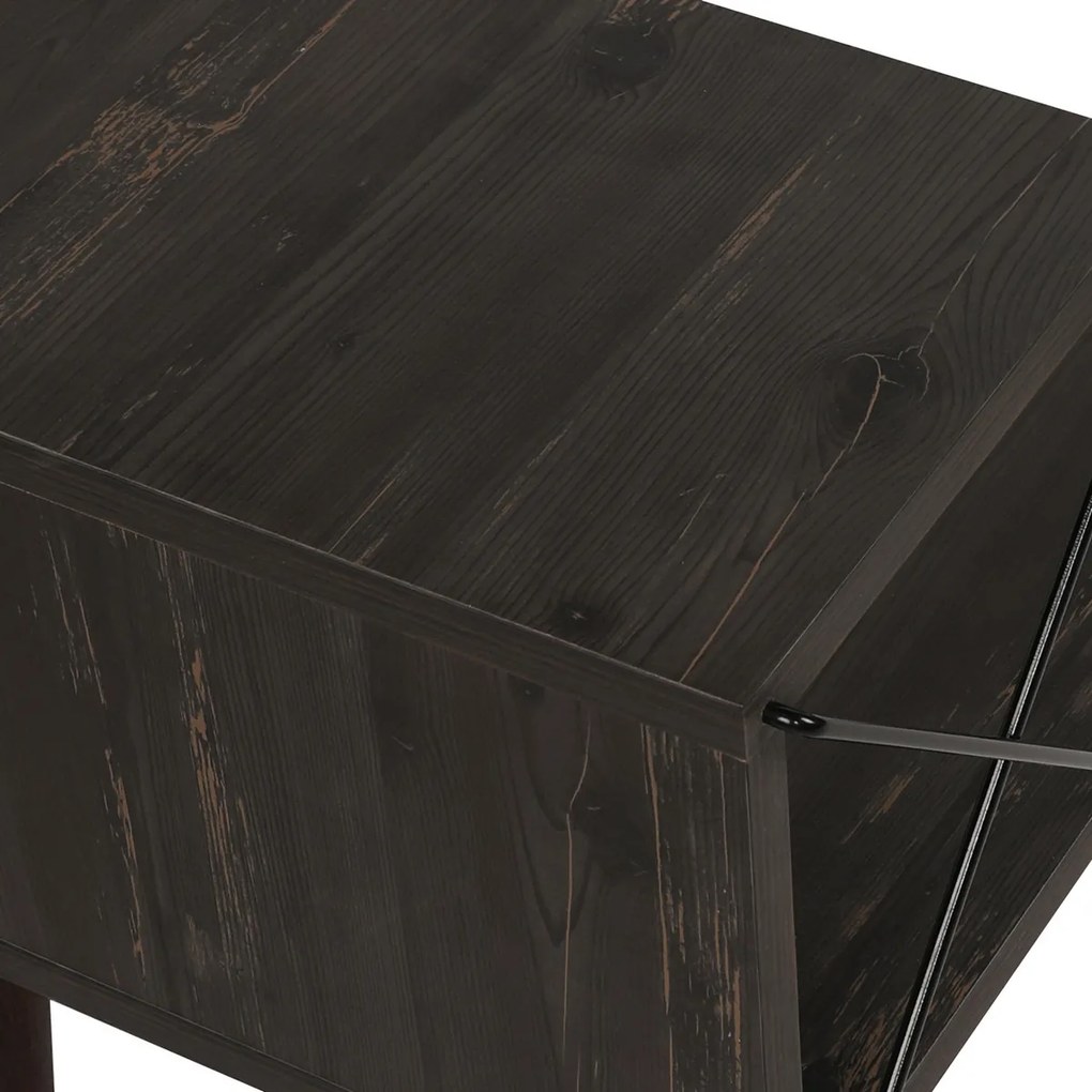 Stolik nocny Cross Dark Brown