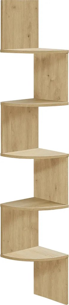 Półka wisząca narożna dąb artisan W3-W33