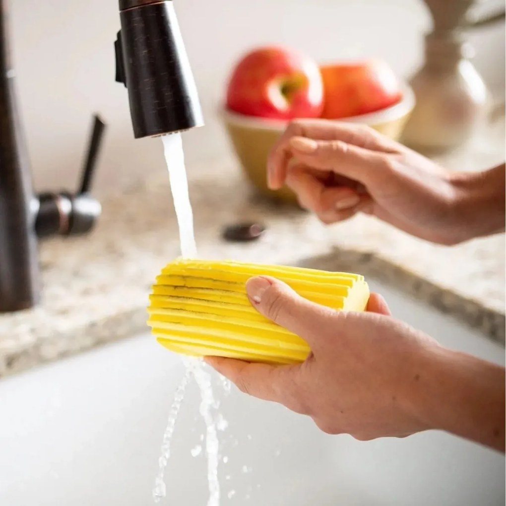 Scrub Daddy Gąbka do wycierania kurzu Damp Duster,żółta