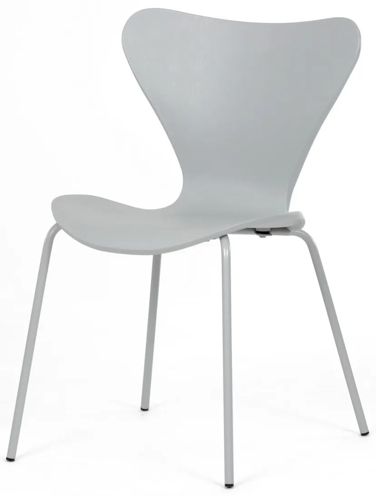 Zestaw krzeseł do jadalni CT-X7034 GREY, 4 szt.
