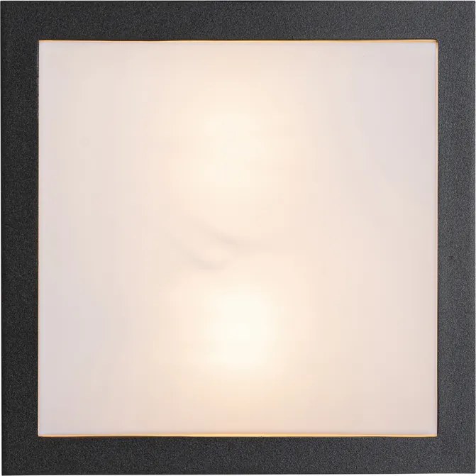 Nowoczesna lampa ścienna zewnętrzna czarna 2-światłowa IP44 - Jeffrey