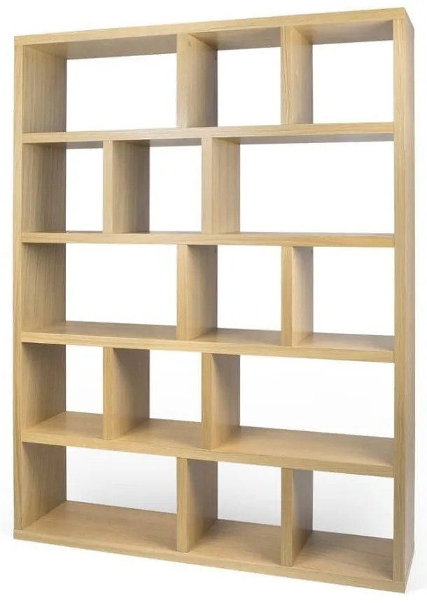 Regał w dekorze dębu 150x198 cm Berlin – TemaHome