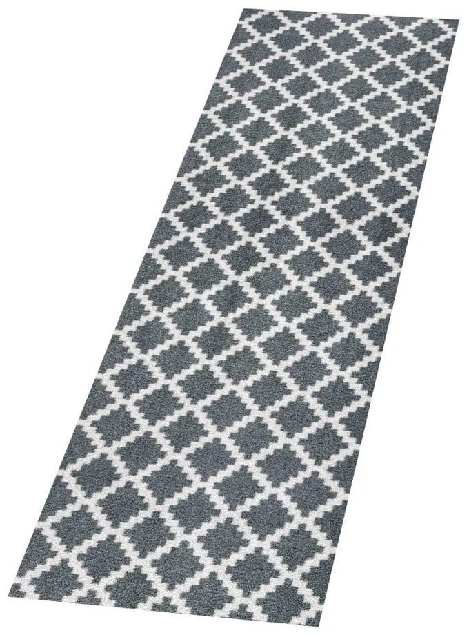 Szary chodnik Zala Living Elegance, 50x150 cm