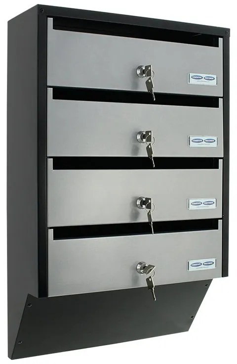 Modułowa skrzynka pocztowa na listy DEPOT 4