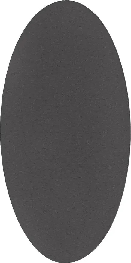 Antracytowy owalny dywan 80x150 S6-M53