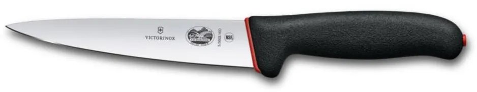 Victorinox - Nóż do mięsa DUAL GRIP 16 cm czarny